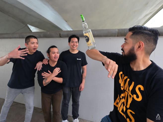 The art of flair bartending that&rsquo;s shaking up the Singapore bar scene | Interactive