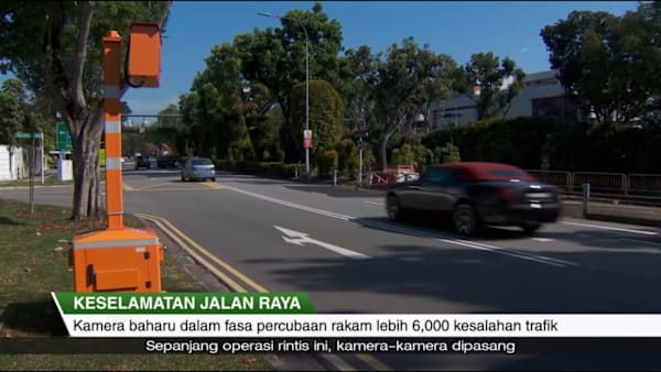 Keselamatan Jalan Raya -  Kamera baharu dalam fasa percubaan rakam lebih 6,000 kesalahan trafik