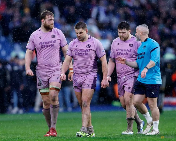 Townsend defends Scotland players following 18-15 loss in Italy