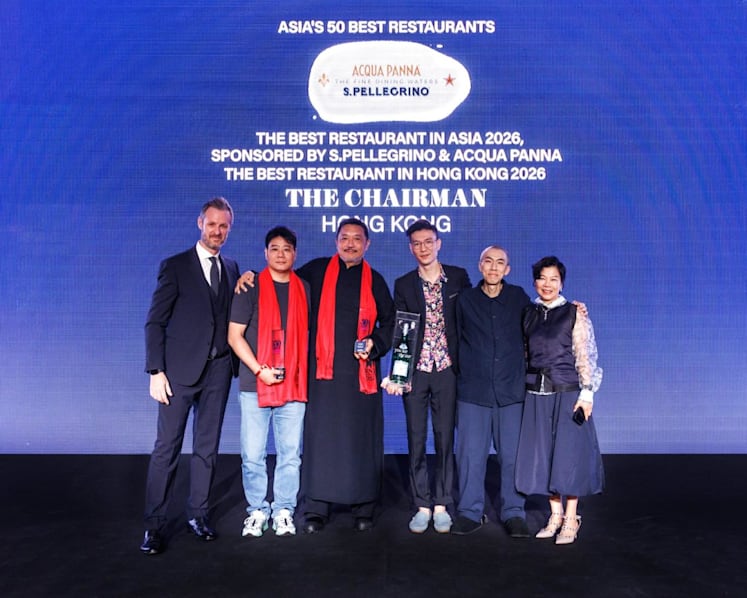 Asia’s 50 Best Restaurants 2026: Hong Kong’s Chairman takes top spot, Odette is Singapore’s top restaurant