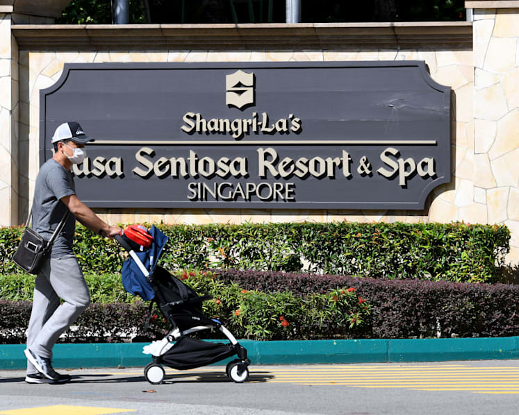 Rasa Sentosa hotel room where patient with Wuhan virus stayed has been disinfected and sealed