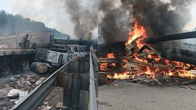南北大道六车连环撞 罗厘司机超车失控酿祸身亡