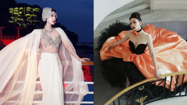 中国女星出征坎城影展　范冰冰被酸“蚌壳精”、张雨绮被嫌老气