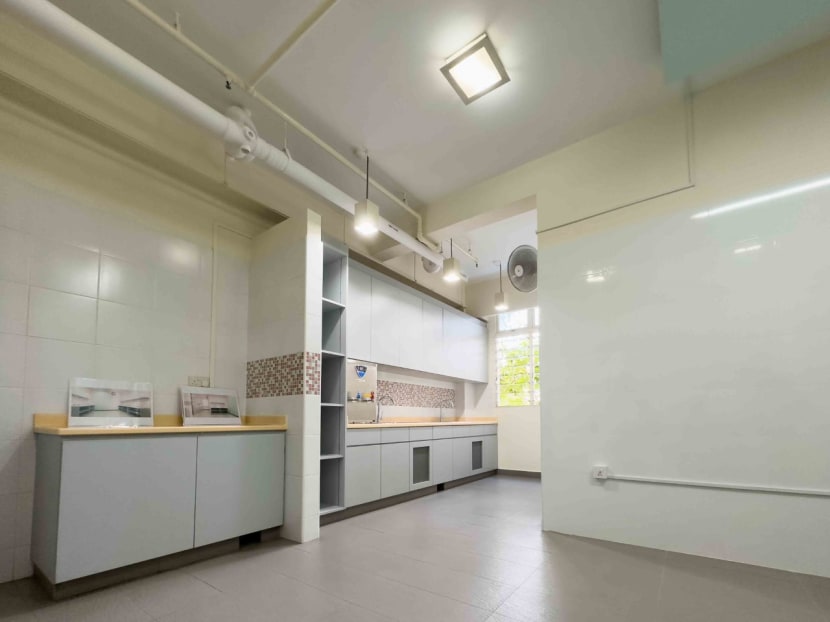 Planned kitchen space for the Single Room Shared Facilities at the former Anderson Junior College hostel. Planned kitchen space for the Single Room Shared Facilities at the former Anderson Junior College hostel.