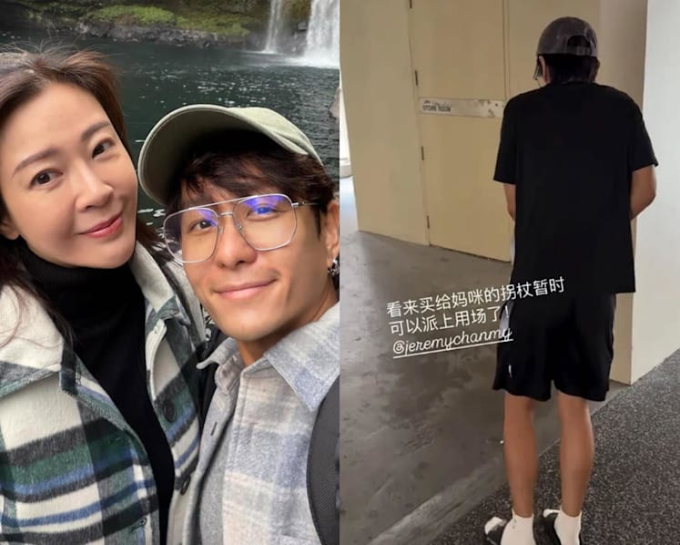 Actor Jeremy Chan says his back injury was so severe that wife Jesseca Liu had to help him get dressed