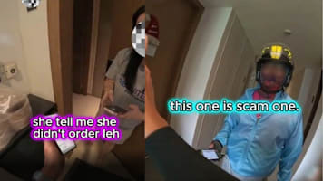 Food Delivery Rider Suspects He May Have Fallen Victim To A Fake Cash-On-Delivery Order; Guesses It's A Loan Shark Harassment Tactic