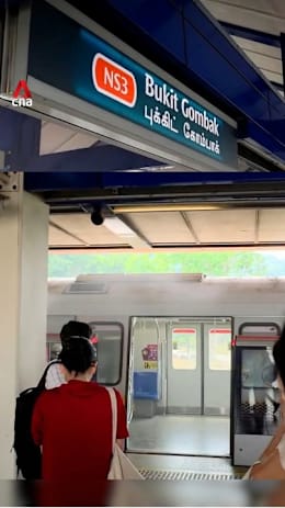 Commuters evacuated after smoke seen coming from train at Bukit Gombak station