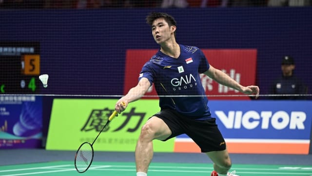 羽毛球亚锦赛：两局擒下李佳豪 骆建佑八强门票到手