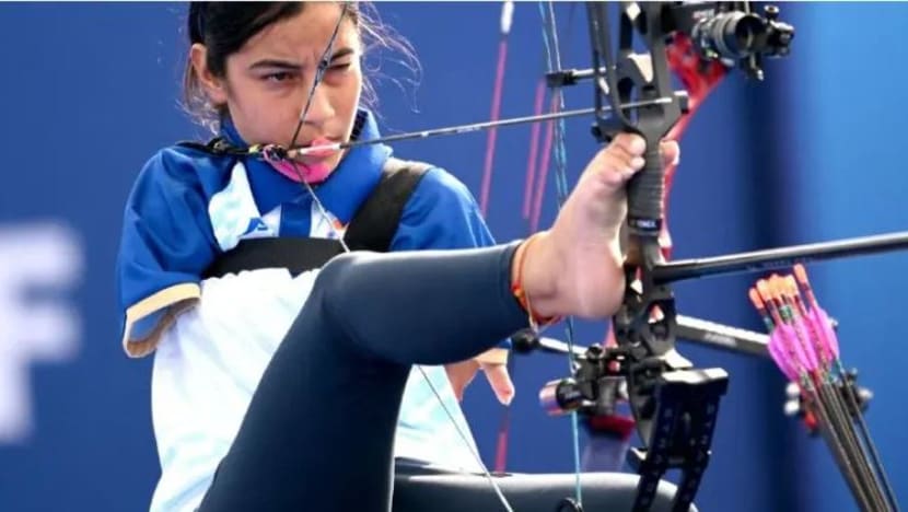 Meski tiada lengan, atlet memanah India ini curi perhatian Sukan Paralimpik Paris 2024 dengan skor sempurna