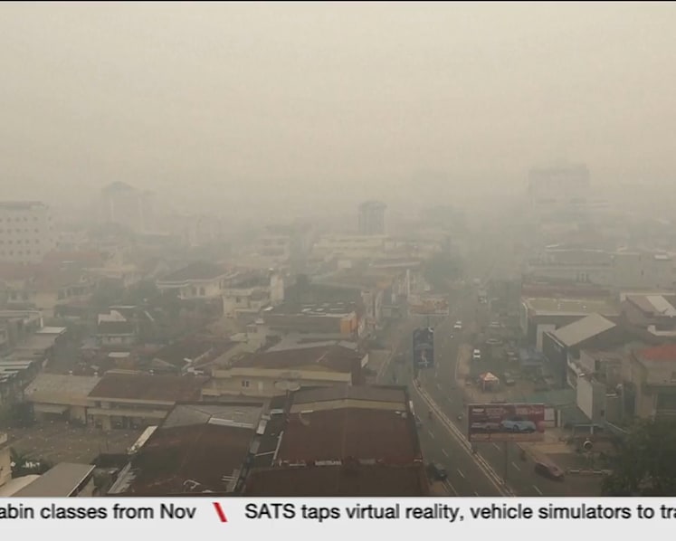 CNA Explains: How Indonesia is using dry ice to break down haze
