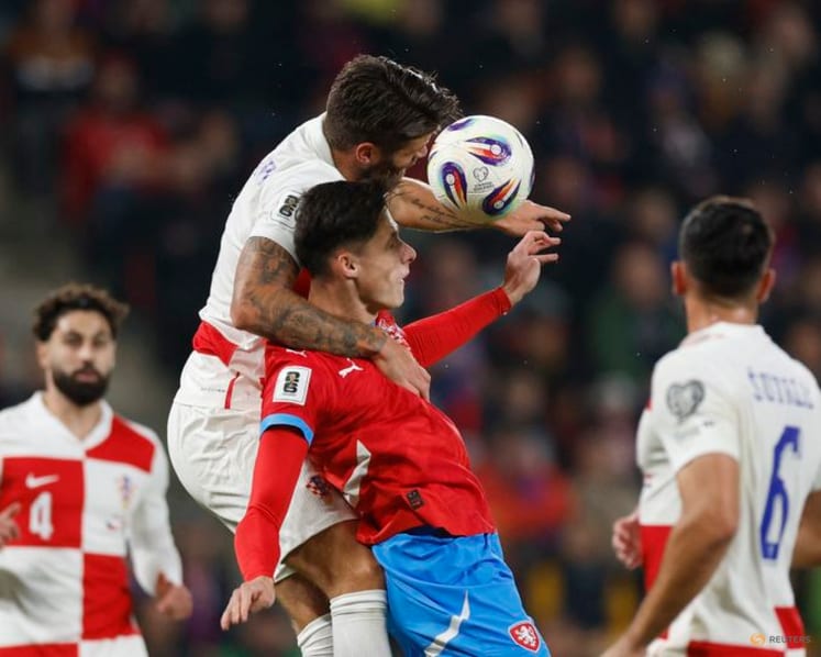 Czechs hold on for 0-0 draw against Croatia in World Cup qualifier