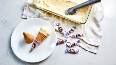 Easy 3-Ingredient White Rabbit Candy Ice Cream You Can Make At Home