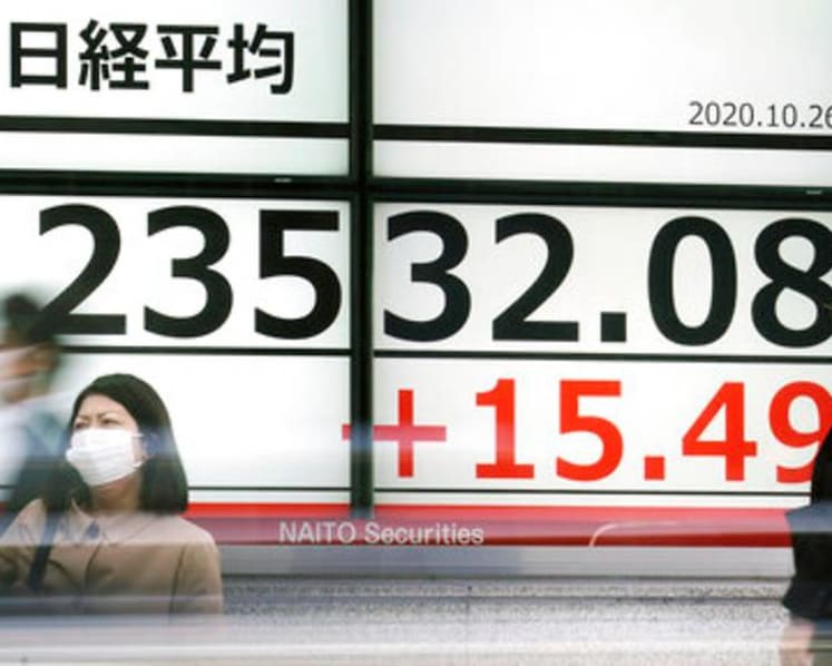 Worries over the coronavirus' resurgence weigh on global stocks