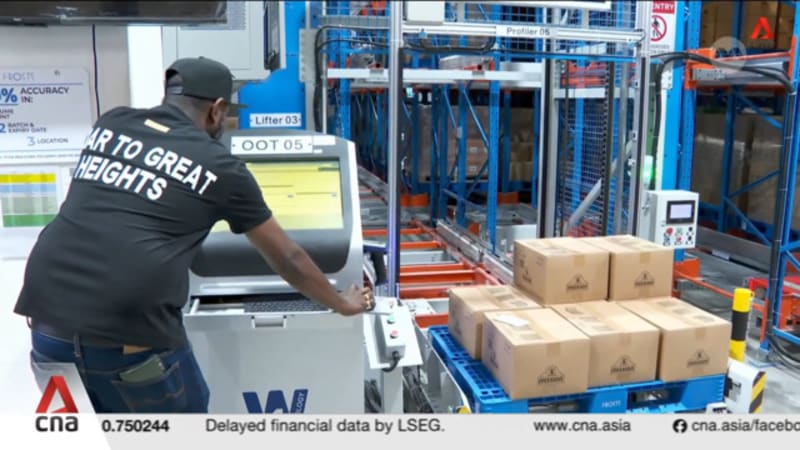 WAREHOUSE TRANSFORMATION: Automation investments have helped some firms amid global disruptions