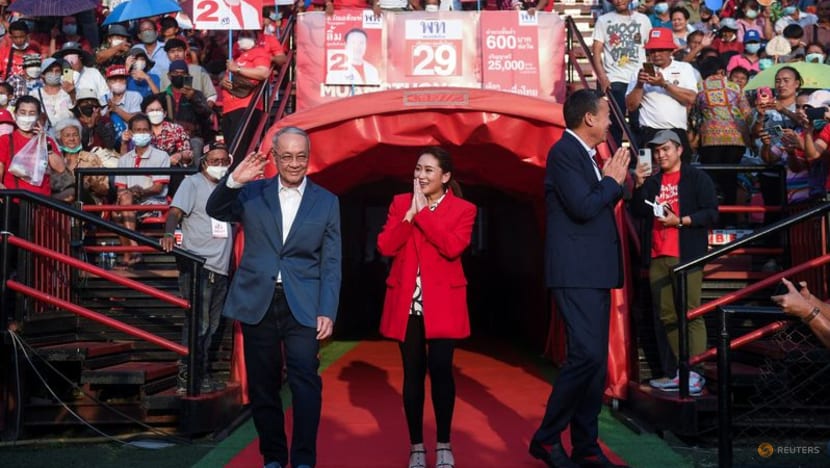 Pheu Thai may win most seats in Thailand's May 14 polls, but not necessarily get prime minister spot: Experts Pheu Thai may win most seats in Thailand's May 14 polls, but not necessarily get prime minister spot: Experts