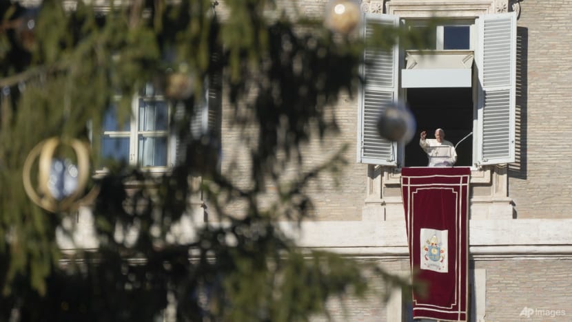 Pope tells abused mother domestic violence 'nearly satanic'