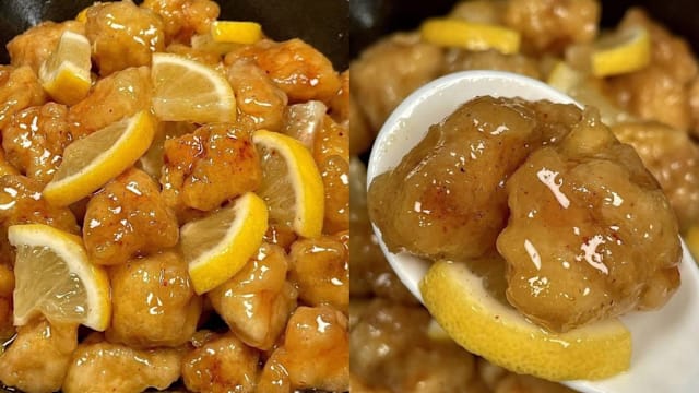 食谱：柠檬鸡块