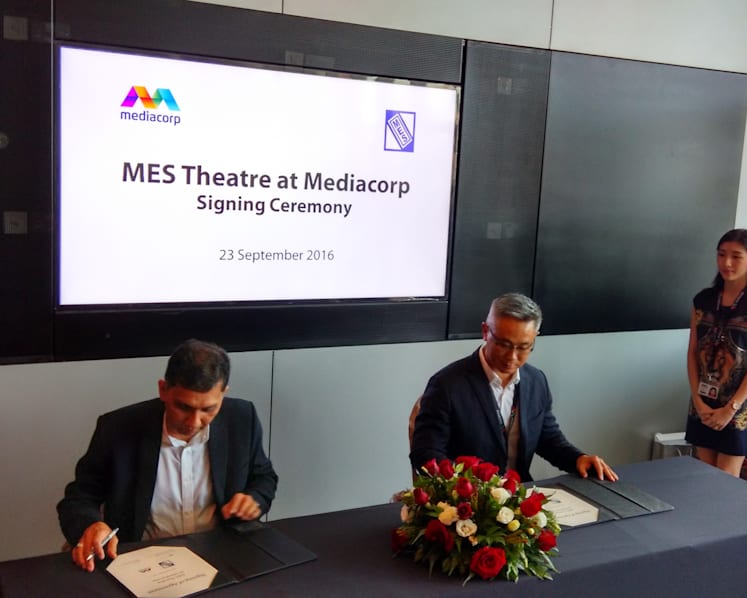 MES Group inks three-year deal for naming rights to Mediacorp theatre