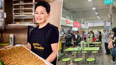 Customers Queue At 7.30am Daily For Retrenched Mandarin Hotel Exec Pastry Chef Turned Hawker’s Bakes