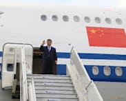 Xi Jinping arrives in India for BRICS summit overshadowed by war