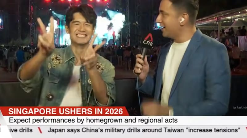 Countdown celebrations held at Sentosa’s Siloso Beach for the first time