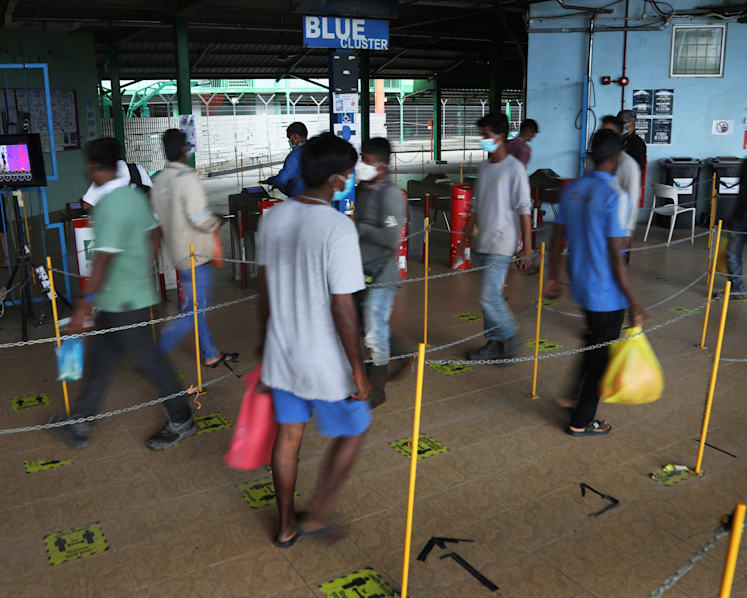 Covid-19: Roommates of infected migrant workers in dorms to be quarantined instead of entire blocks