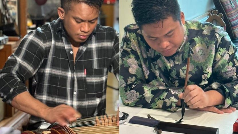 BERITA+: Artis kaligrafi Cina dan pemain alat muzik guzheng gunakan seni sebagai jambatan hubungan antara kaum
