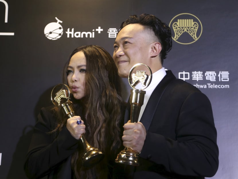 Jolin Tsai, Eason Chan, A-Mei win at Golden Melody Awards