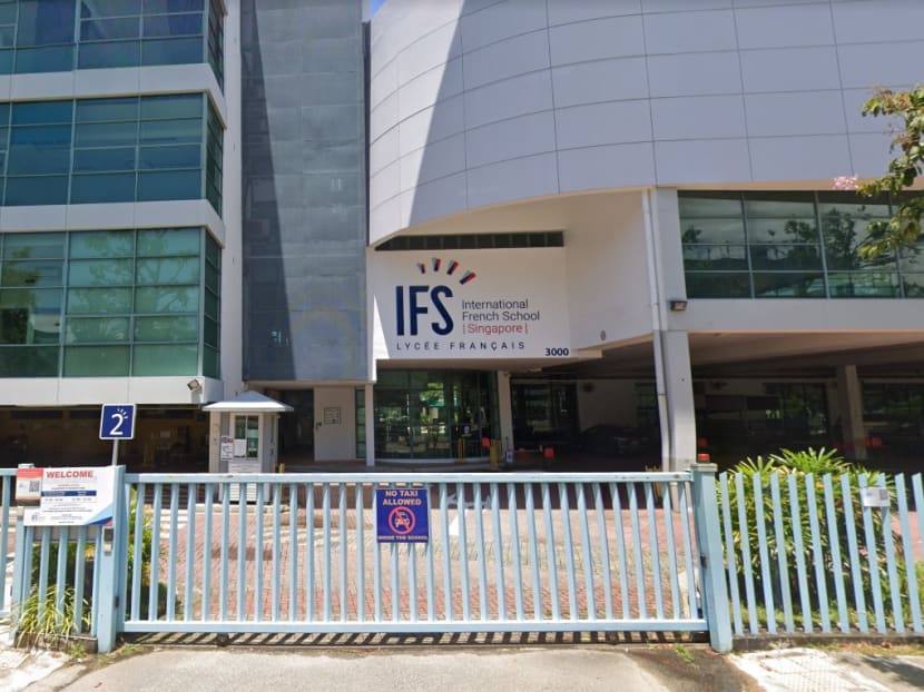 The International French School, located along Ang Mo Kio Avenue 3, takes in students aged two to 18. The International French School, located along Ang Mo Kio Avenue 3, takes in students aged two to 18.