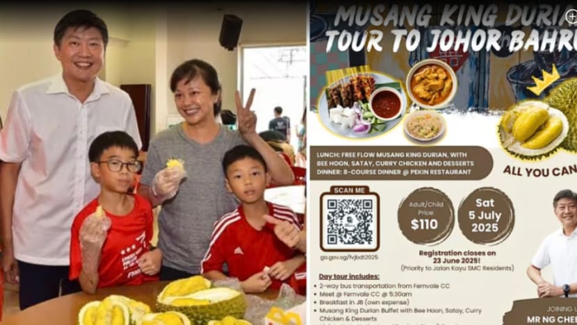 Permintaan tinggi bagi lawatan bufet durian di Malaysia diketuai AP SG