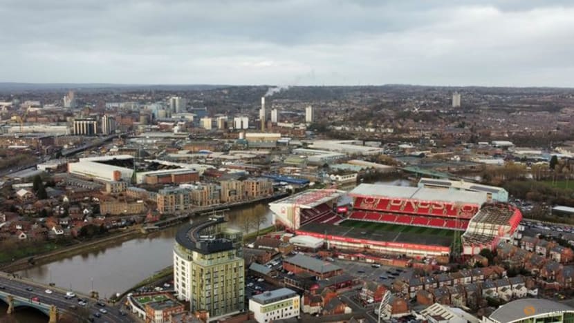 The rivals next door, football stadiums almost within reach