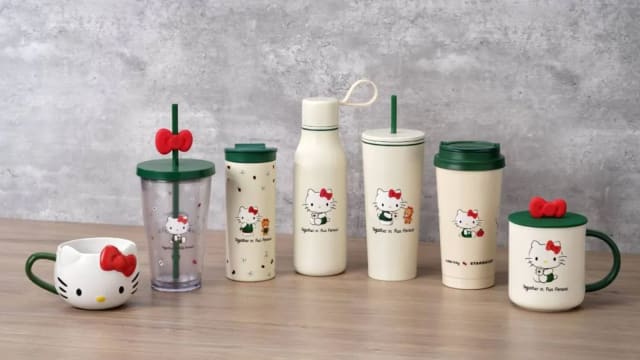 Hello Kitty X Starbucks　推出限时周边和饮品