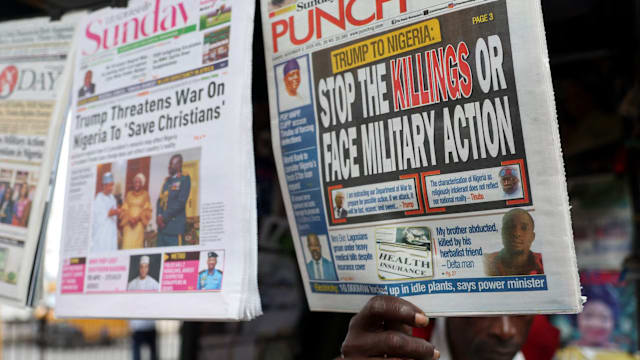 尼日利亚：只要领土主权受尊重 欢迎美国援助打击恐怖主义