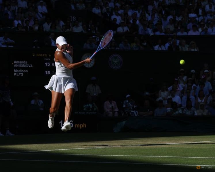 Keys ticks off bucket list Centre Court appearance