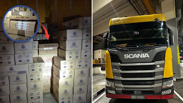 申报“燕麦”实为4900条漏税烟 马国籍罗厘司机被捕 