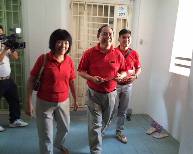 Lawrence Wong hits the ground at Marsiling-Yew Tee