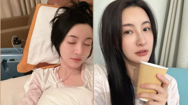 鼻插喉管脸色苍白　林夏薇：人在病时情绪很脆弱