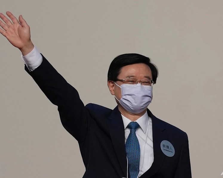 Xi hails 'new atmosphere' in Hong Kong, welcomes next leader John Lee