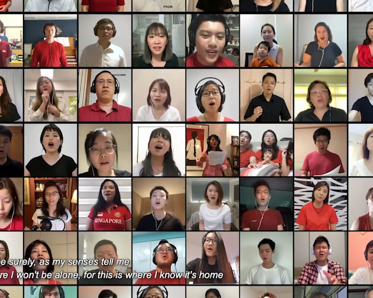 Unity in crisis: Over 900 S'poreans form ‘virtual choir’ to sing Dick Lee’s National Day theme song Home