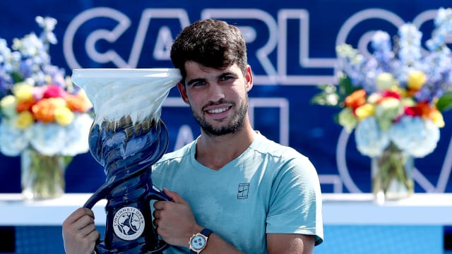 辛辛那提网球公开赛：对手因病退赛 阿尔卡拉斯轻松夺冠