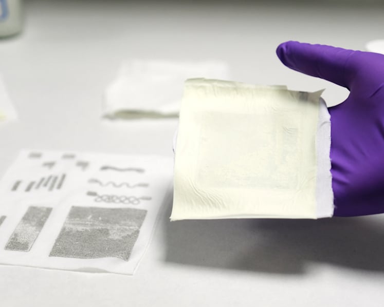 NTU scientists develop new 'fabric' that turns body movement into electricity