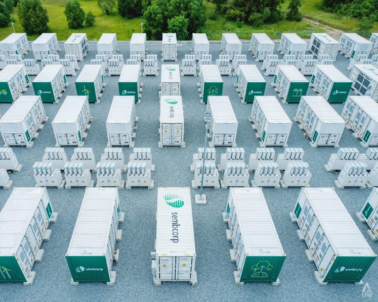 Southeast Asia's largest energy storage system opens on Jurong Island in push for solar power
