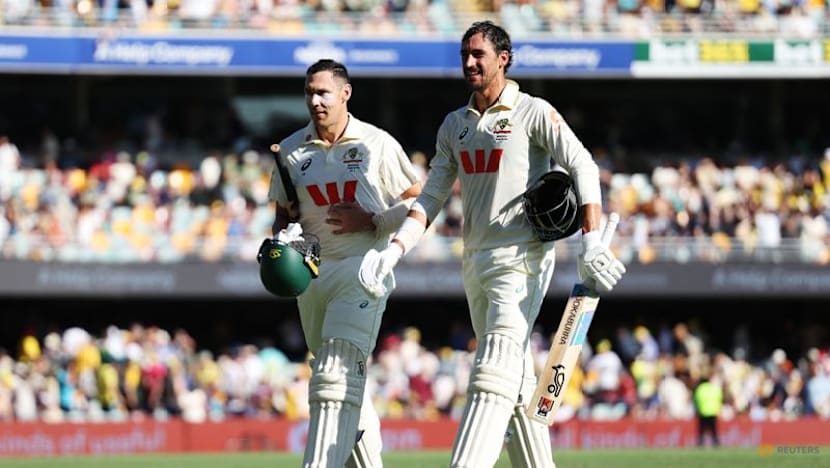 Starc shines with bat and ball to push Australia to brink of Gabba win