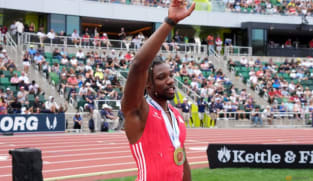 Lyles clocks world's fastest 200m this year in heated US trials race