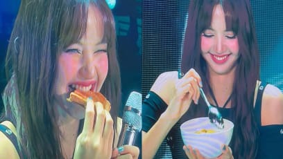 Blackpink's Lisa Tries Kaya Toast, Chicken Rice At SG Fan Meet
