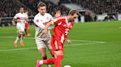 Substitute Kane scores hat-trick in Bayern's 5-0 demolition of hosts Stuttgart