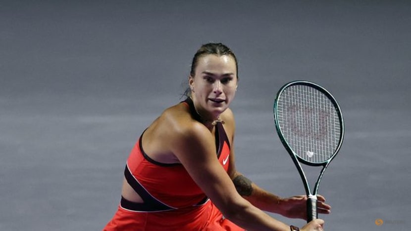Sabalenka overcomes holder Gauff to reach semis of WTA Finals