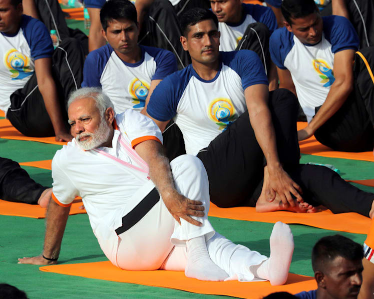 India's PM Modi to kickstart US visit with yoga at UN Headquarters