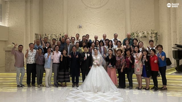 协调员带团期间办婚礼 汽车公会自驾团齐出席送祝福