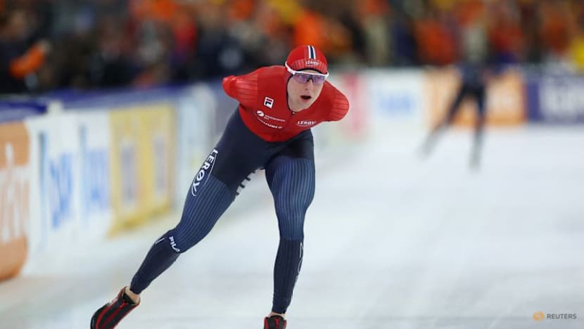 Speed skating-Norway seal all-round world championship golden double
